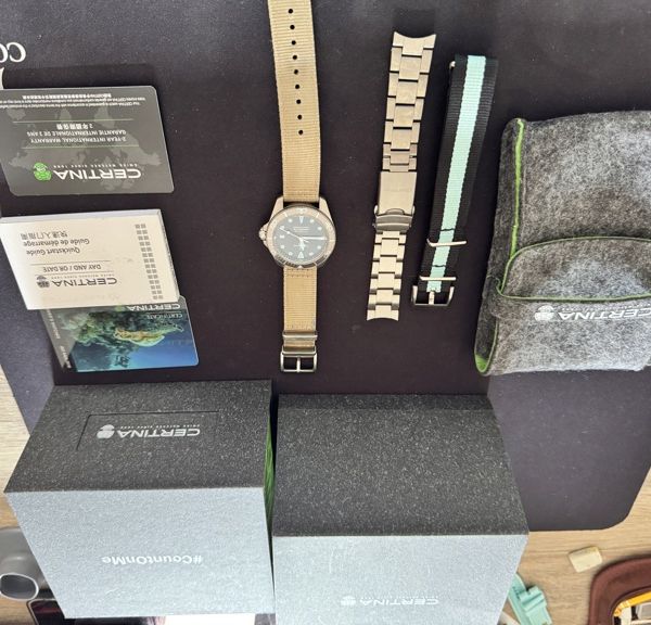 [Vends] Certina ds action titane