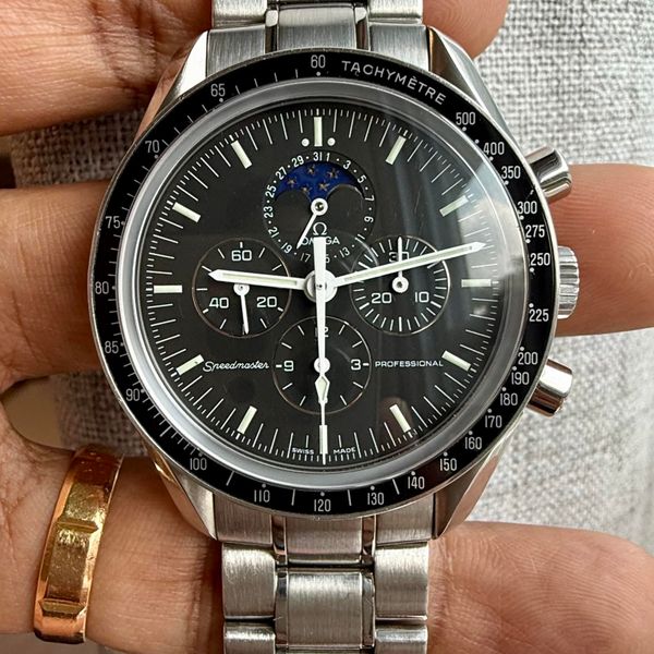 [WTS] Moonwatch with actual moon on top! Omega Speedmaster …