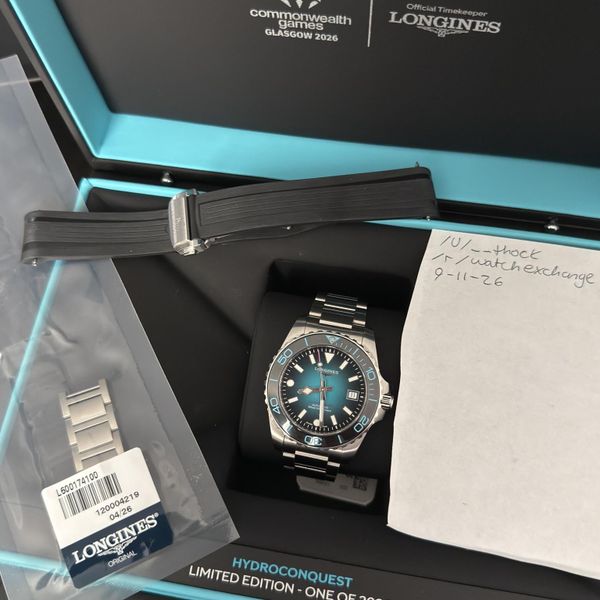 [WTS] Longines HydroConquest 39mm 2026 Commonwealth Games L…