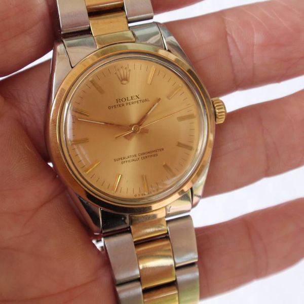FS: Nice Rolex 1002 14K/SS Oyster Perpetual 34mm Watch with…