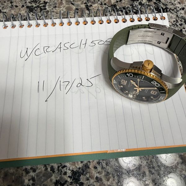 [WTS/WTT] Longines Hydroconquest Green and Gold