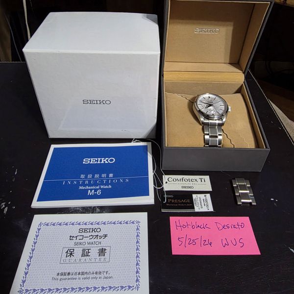 Seiko Presage Titanium Real Baby Snowflake JDM Exclusive Hi…