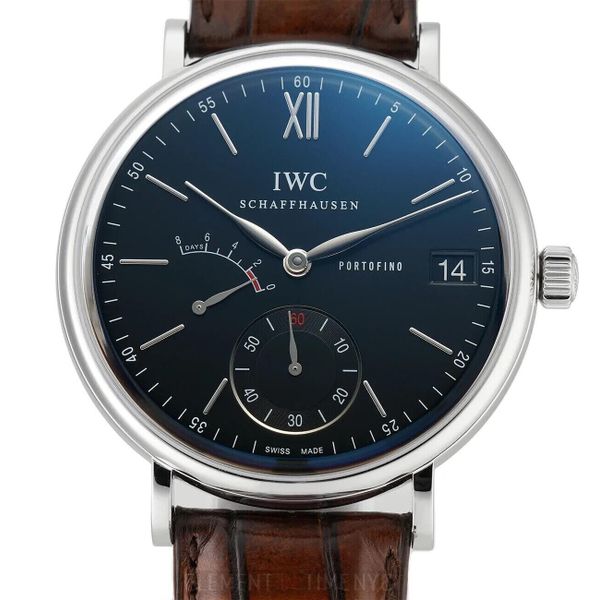 IWC Portofino IW510102 Hand-Wound 8 Days Pre-Owned Watch wi…