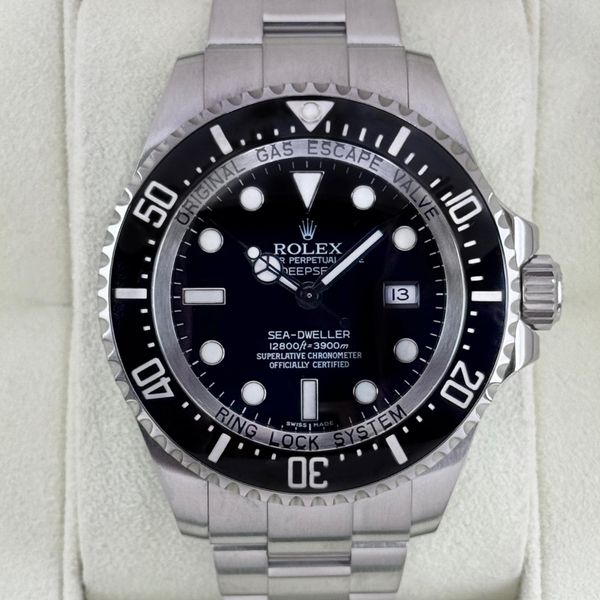 FSOT:2009 Rolex Deepsea 44mm 116660 Stainless Steel Black D…
