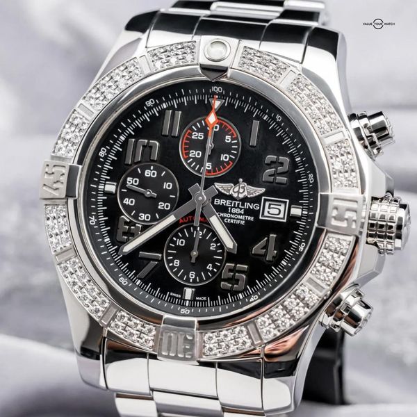 FS:  Breitling Super Avenger II Chronograph 48mm FACTORY DI…