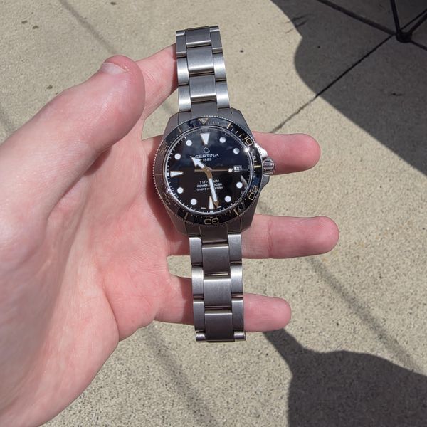 [WTS] Certina DS Action Diver Titanium 38mm Powermatic 80