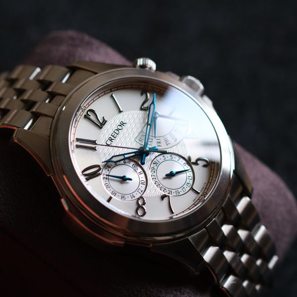 [WTS] Credor Pacifique GCBG971 4S77-00C0 Retrograde Blue Ha…