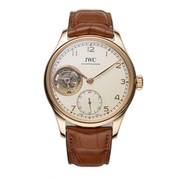 IWC Portuguese 43mm Tourbillon 18k Rose Gold IWC Serviced I…