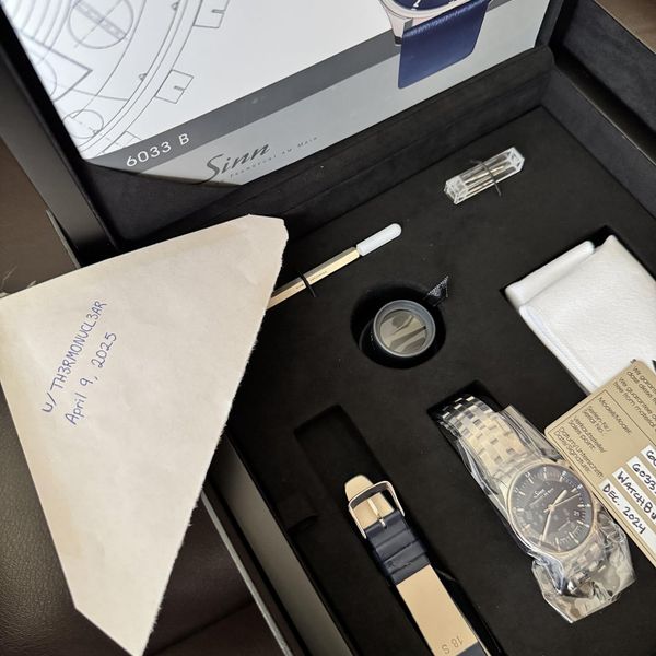 [WTS] Sinn 6033 B Frankfurt Dual Time - Limited to 250