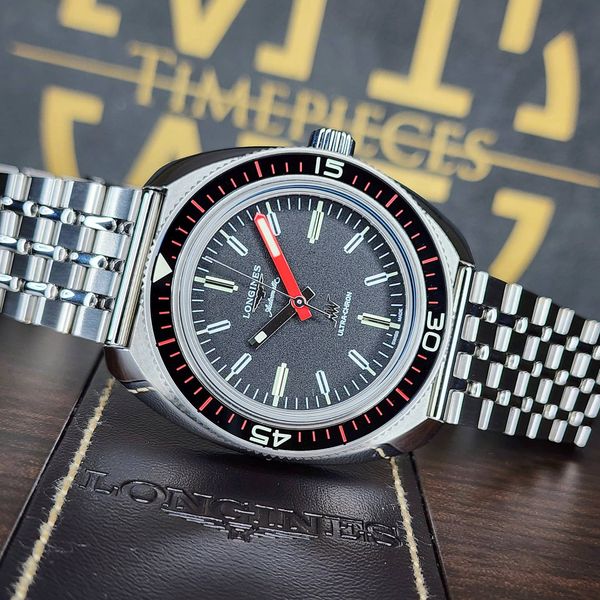 FS:LONGINES ULTRA-CHRON 43MM HI-BEAT AUTO STAINLESS DIVER S…