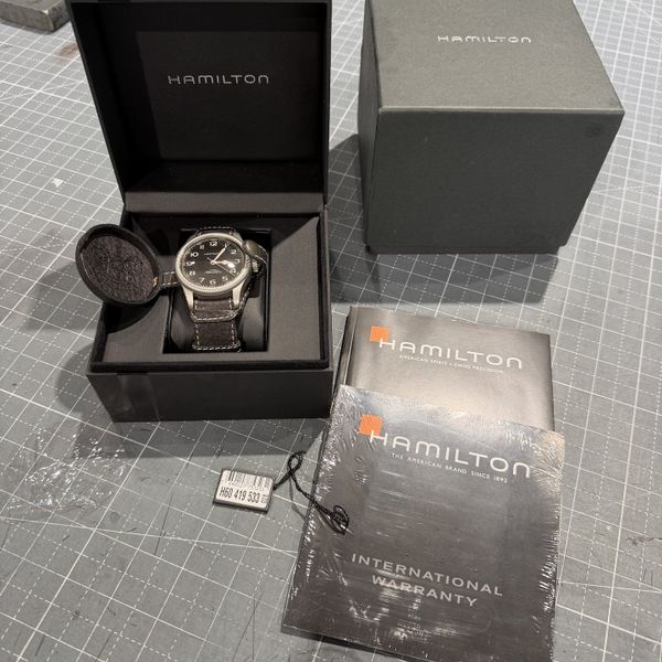 Hamilton Khaki Field Pioneer H60419533 42MM Full Kit