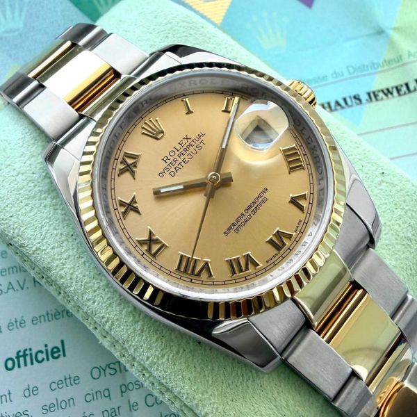 [WTS] 36mm Rolex 116233 Datejust Silver Dial Jubilee Box Pa…