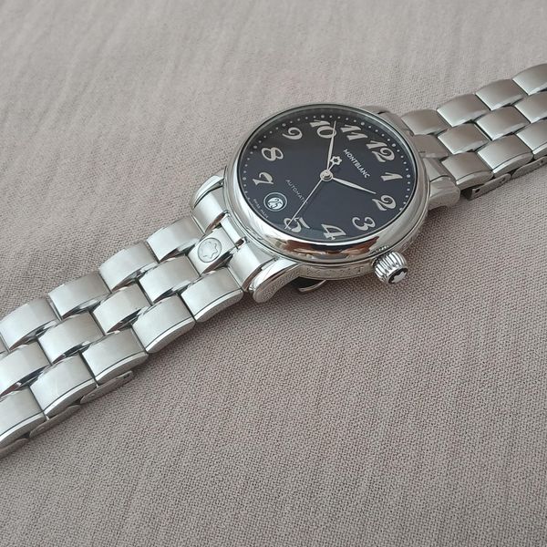 [WTS] MONTBLANC Meisterstuck 7019 Black Automatic Stainless…