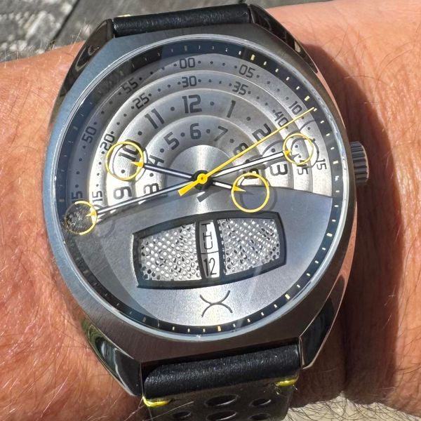 [WTS] Xeric Halograph III Automatic Steel Black. Mint!