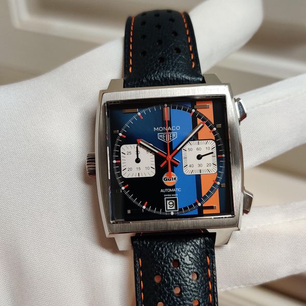 [WTS] Heuer Monaco Calibre 11 Gulf Edition CAW211R.FC6401 /…
