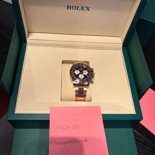 [WTS] ROLEX Daytona “Le Mans” Everose Gold Black Dial Ceram…