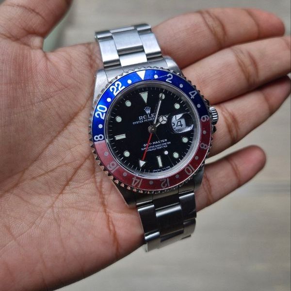 [WTS] Rolex GMT Master 16700 Pepsi Tritium w/ Light Green P…
