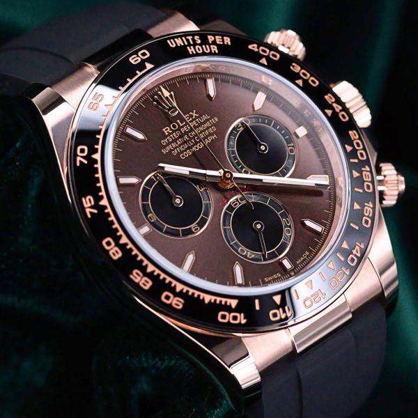 FSOT: Rolex Cosmograph Daytona Chocolate Brown Dial Black C…