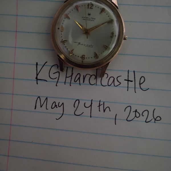 [WTS] Solid 10K Gold Hamilton Masterpiece Thin-O-Matic – Cr…