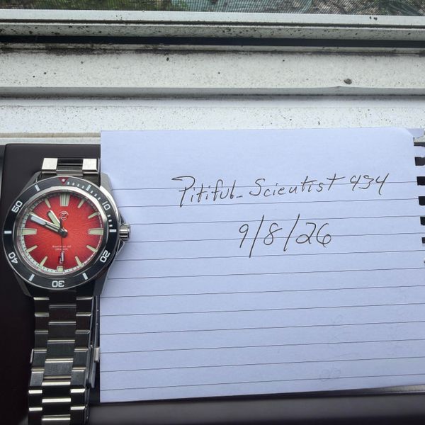Zelos Swordfish 42MM SS Amber $495 [WTS]
