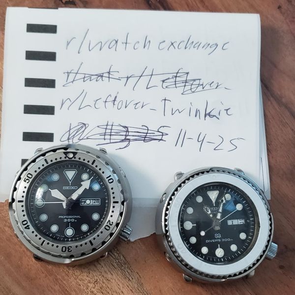 [WTS] Seiko 7549 7010 & Seiko SBBN007, both tunas for 1200$