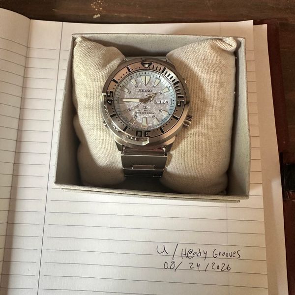 [WTT] [WTS] Seiko Prospex Ice Frost Baby Tuna SBDY053 (Japa…