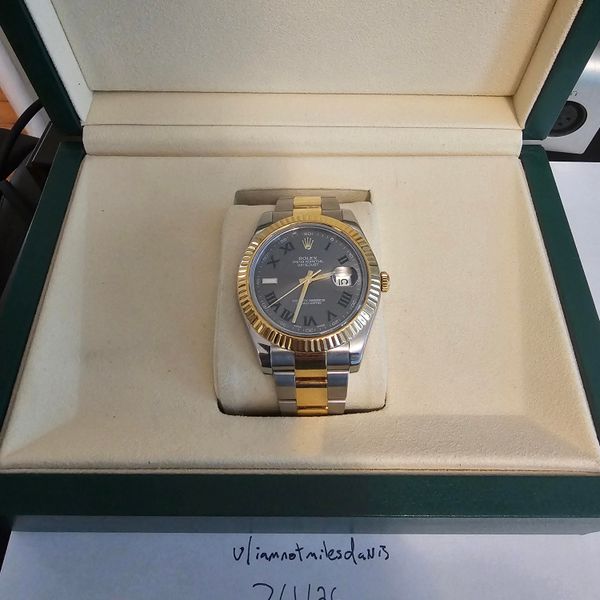 [WTS] Rolex DJII (116333) 41 Wimbledon | DROP: $12.3k Shipp…