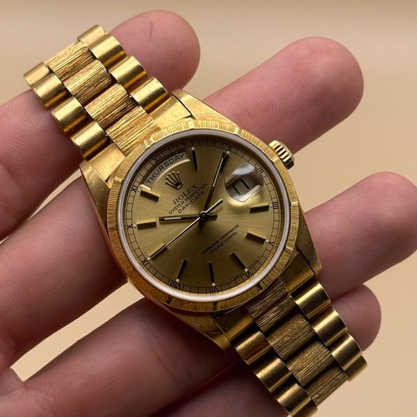 [WTS] Rolex Day Date 18248 Champagne E Serial Watch Only 18…