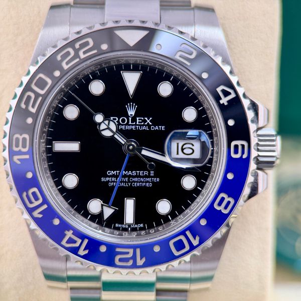 [WTS] Rolex GMT-Master II 116710BLNR "Batman" Unpolished Si…