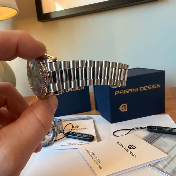 [WTS] Two Pagani Design homage watches: Daytona Meteorite &…