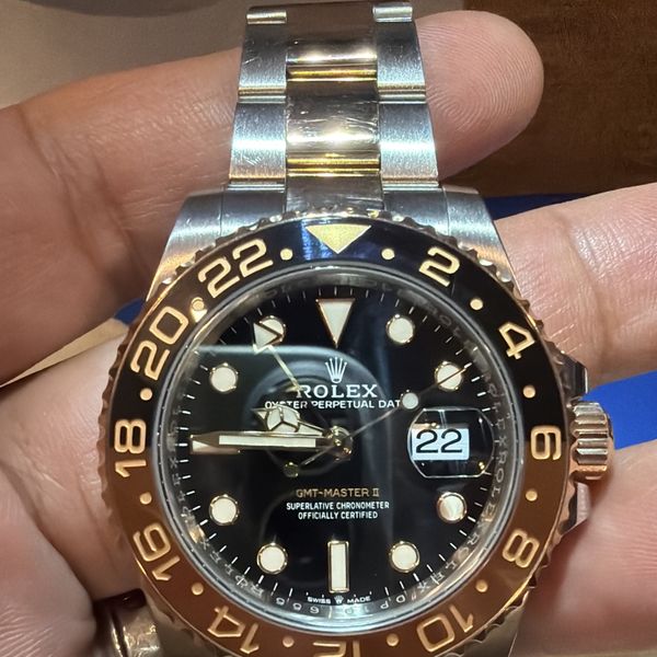 ROLEX CHNR 126711 ROOTBEER GMT / FULL KIT