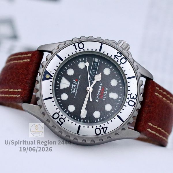 [WTS] Vintage 1.990 - OXY Citizen Air Diver 200M | Ref 5508…