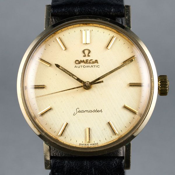 FS: 1960s Omega 14K Gold Filled Seamaster "Front Loader" Ca…