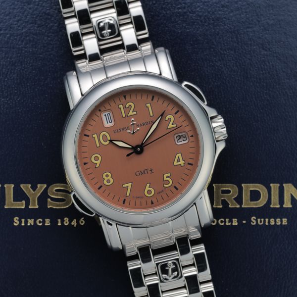FS: Ulysse Nardin San Marcos GMT Ref 203-22, Boxed