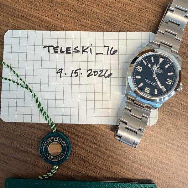 [WTS] Rolex Explorer (40mm) 224270 with outer box and origi…