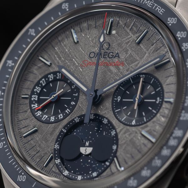 [WTS] Omega Speedmaster Moonphase Meteorite 43mm — 2024 Ful…