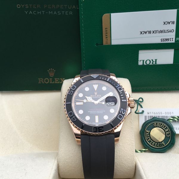 FS: Rolex Oyster Perpetual Yacht-Master Oysterflex 116655