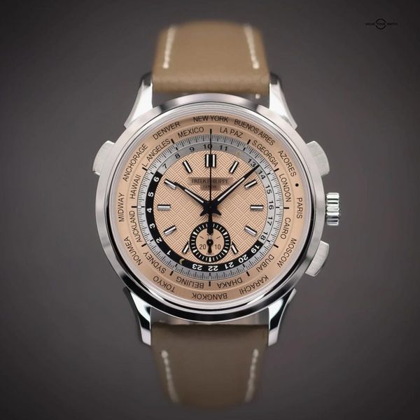 FS: PATEK PHILIPPE World Time Flyback Chronograph “Salmon” …