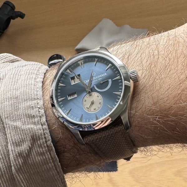 Carl F. Bucherer Manero Peripheral BigDate
