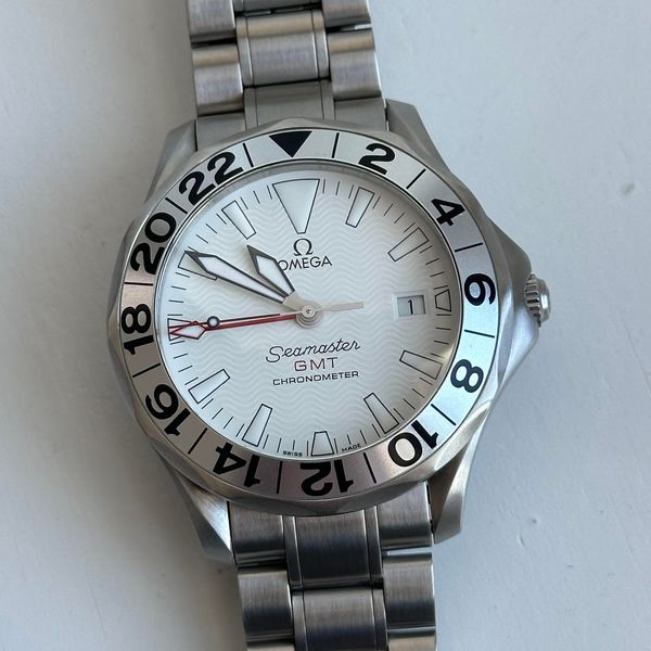 [WTS] Omega Seamaster GMT “Great White”, Ref 2538.20.00, wi…