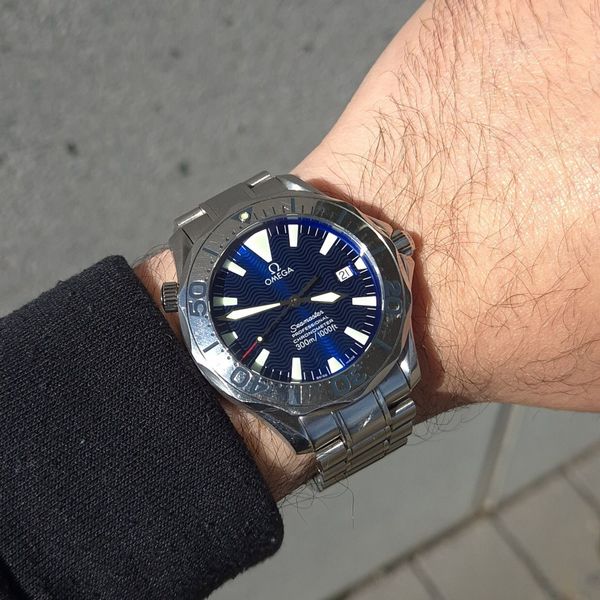 Omega Seamaster Professional 300M 2255.80.00 - Electric Blu…