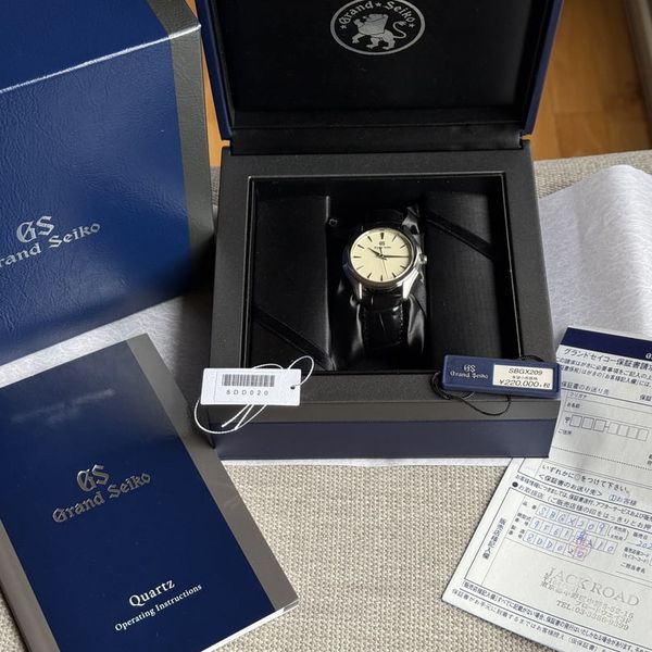 [WTS] Grand Seiko SBGX209 - Very Rare Cream Dial 9F61 HAQ R…