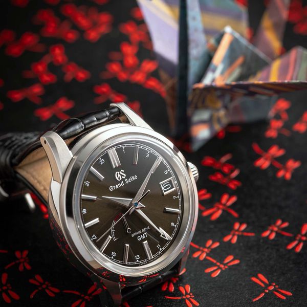 FS: Grand Seiko Spring Drive GMT Power Reserve Date Dark Su…