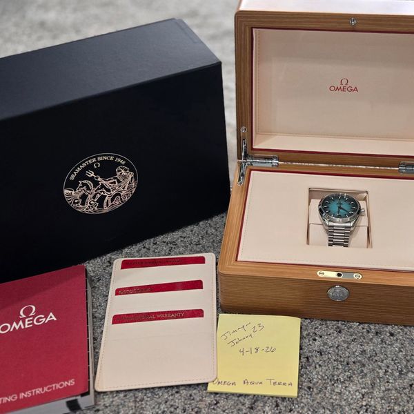 [WTS] Omega Seamaster Aqua Terra 150M 40mm Teal Gradient Di…