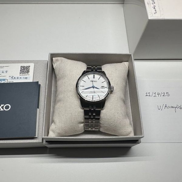 [WTS] LNIB Seiko Presage "Craftsmanship” Enamel Dial SPB403…