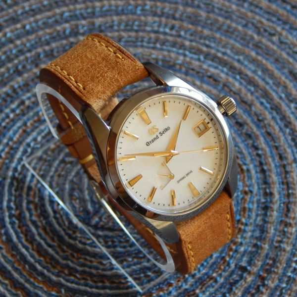 Grand Seiko SBGA259 Spring Drive "Golden Snowflake" (Full K…