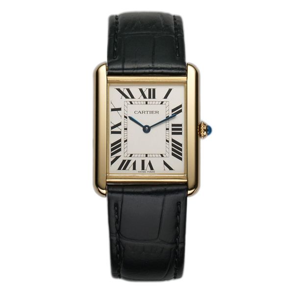 Cartier Tank Solo 27mm 18k Yellow Gold W1018855 - 2022