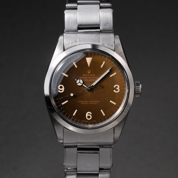 FS: 1965 Rolex Explorer 1016 Tropical Gilt Dial