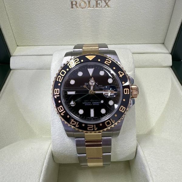FS: Rolex 116713LN gmt master II Black Ceramic Bezel