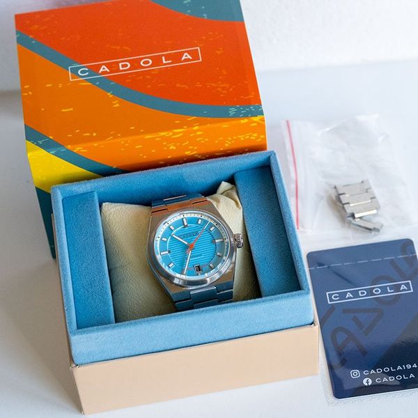 Cadola LYDDEN HILL AUTOMATIC Mirror Blue aus 06/26
